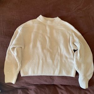 Everlane Organic Cotton Chunky Crewneck Sweater size M